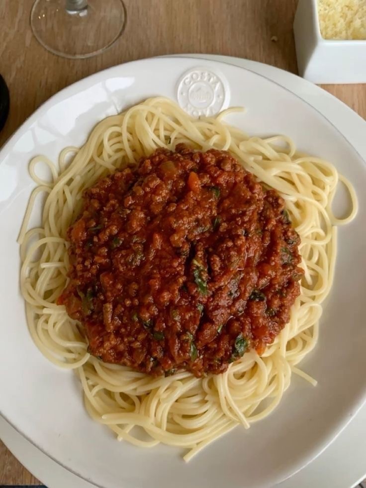 Esparguete a bolonhesa